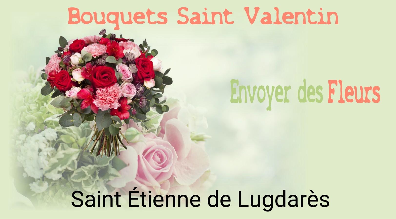 Roses de Saint-Valentin livrées à Saint-Étienne-de-Lugdarès